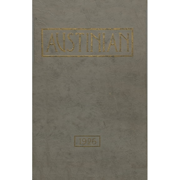 (Custom Reprint) Yearbook: 1926 Austin High School - Austinian Yearbook (Austin, MN)
