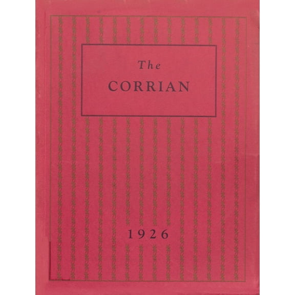 (Custom Reprint) Yearbook: 1926 Corry Area High School - Corrian Yearbook (Corry, PA)