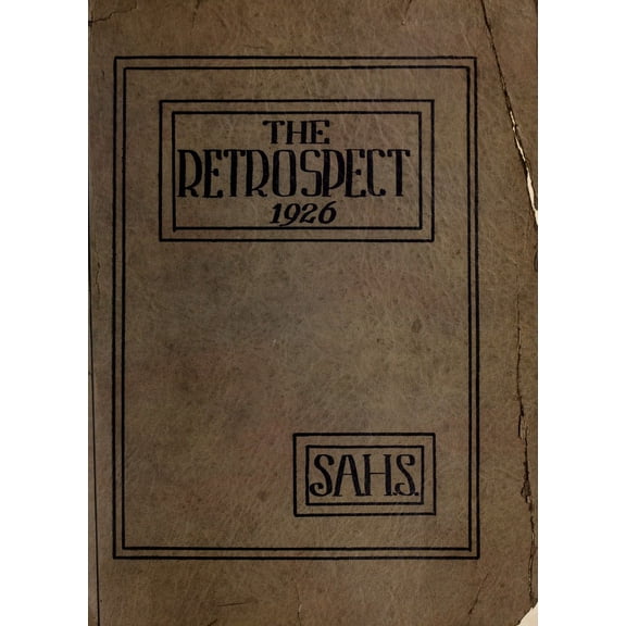 (Custom Reprint) Yearbook: 1926 Mississippi Delta Community College - Retrospect Yearbook (Moorhead, MS)