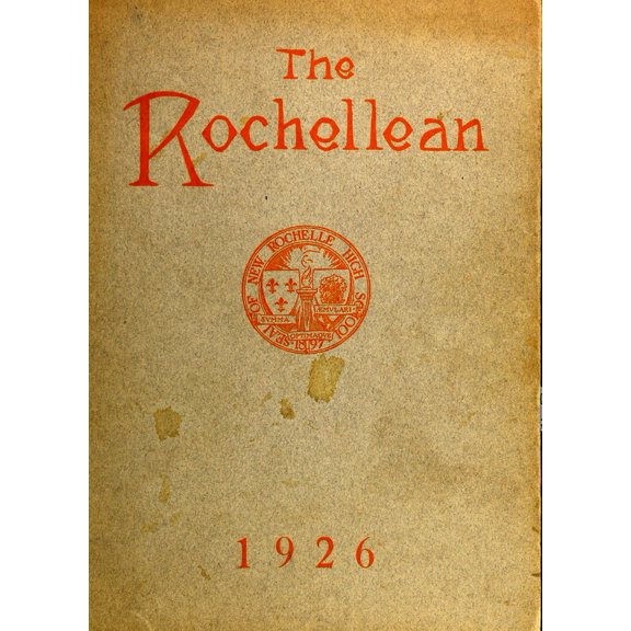 (Custom Reprint) Yearbook: 1926 New Rochelle High School - Rochellean Yearbook (New Rochelle, NY)