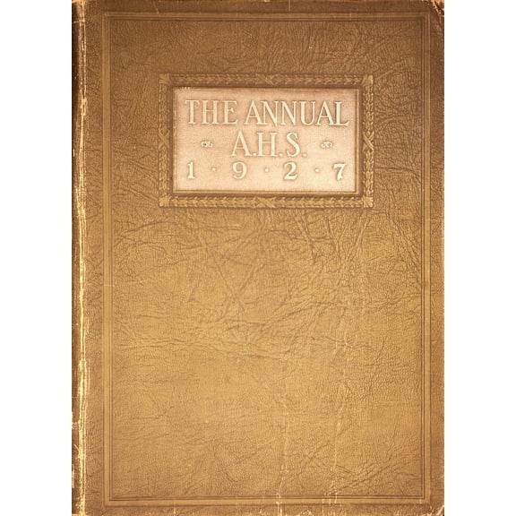 (Custom Reprint) Yearbook: 1927 Ashland High School - Guide Yearbook (Ashland, OH)