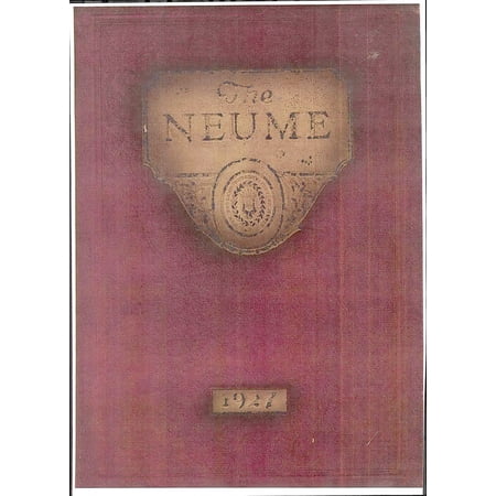 (Custom Reprint) Yearbook: 1927 New England Conservatory of Music - Neume Yearbook (Boston, MA)