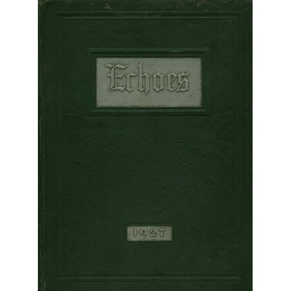 (Custom Reprint) Yearbook: 1927 New Trier Township High School - Echoes Yearbook (Winnetka, IL)