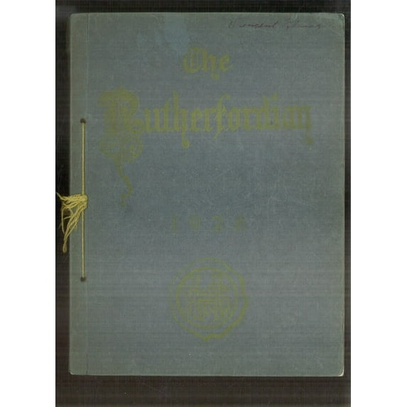 (Custom Reprint) Yearbook: 1928 Rutherford High School - Rutherfordian Yearbook (Rutherford, NJ)