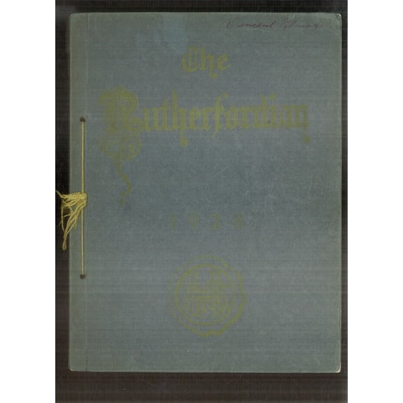 (Custom Reprint) Yearbook: 1928 Rutherford High School - Rutherfordian Yearbook (Rutherford, NJ)