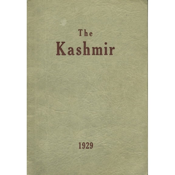 (Custom Reprint) Yearbook: 1929 Cashmere High School - Ka Hi Wa Yearbook (Cashmere, WA)