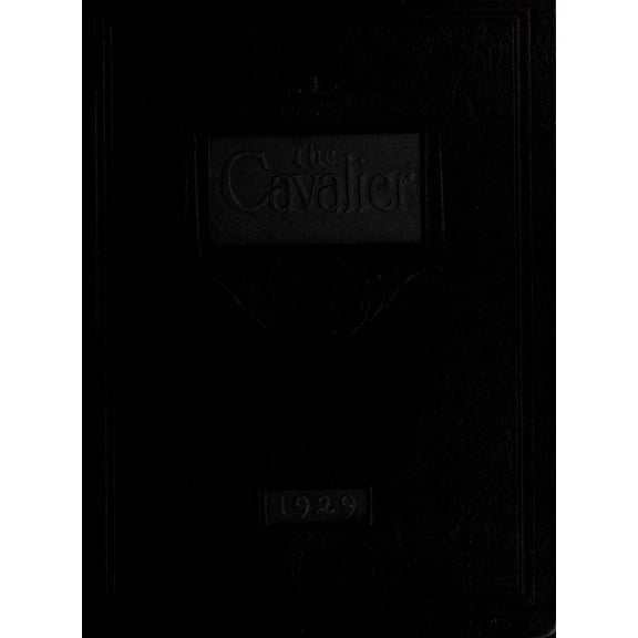 (Custom Reprint) Yearbook: 1929 George Washington High School - Cavalier Yearbook (Danville, VA)