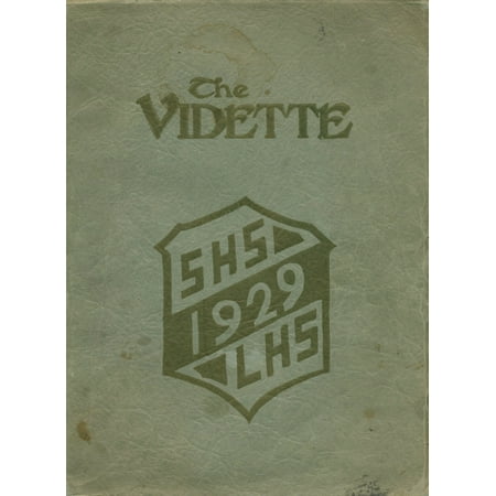 (Custom Reprint) Yearbook: 1929 Lancaster High School - Vidette Yearbook (Lancaster, PA)