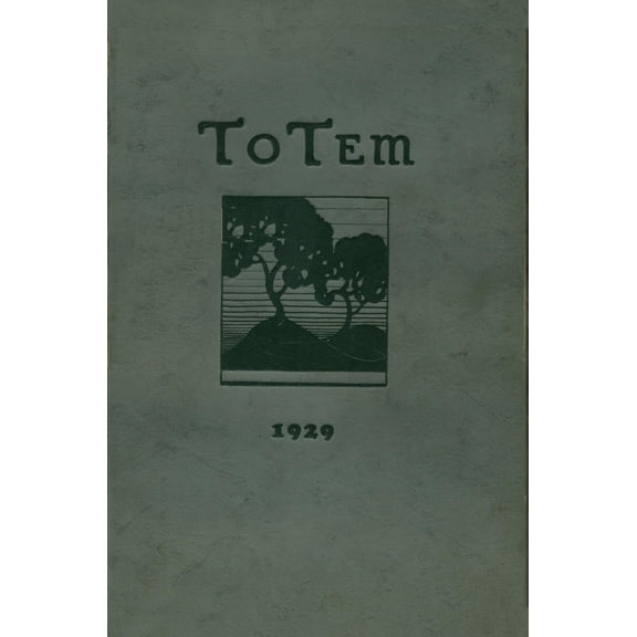 (Custom Reprint) Yearbook: 1929 Lincoln High School - Totem Yearbook (Seattle, WA)