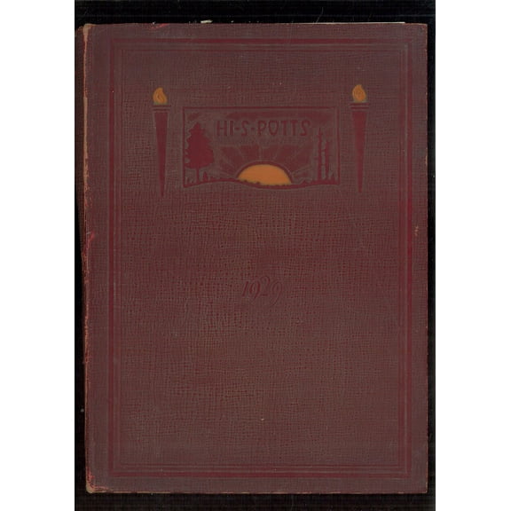 (Custom Reprint) Yearbook: 1929 Pottsville High School - Hi S Potts Yearbook (Pottsville, PA)