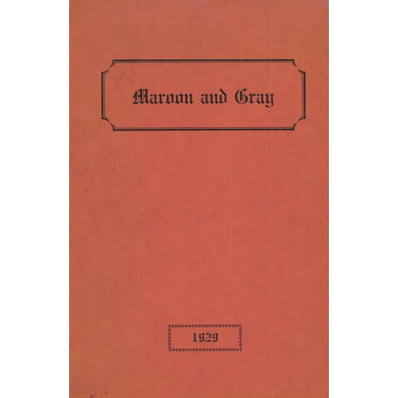 (Custom Reprint) Yearbook: 1929 Rossford High School - R Pride Yearbook (Rossford, OH)