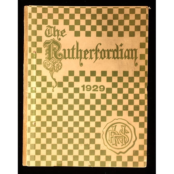 (Custom Reprint) Yearbook: 1929 Rutherford High School - Rutherfordian Yearbook (Rutherford, NJ)