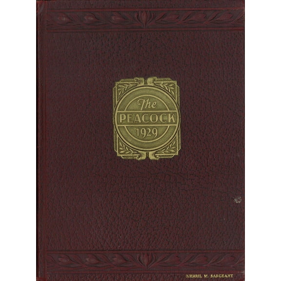 (Custom Reprint) Yearbook: 1929 Upper Iowa University - Peacock Yearbook (Fayette, IA)
