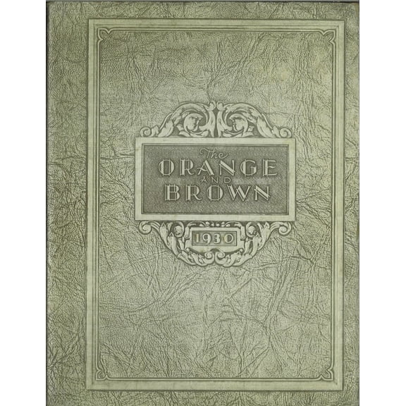 (Custom Reprint) Yearbook: 1930 Abilene High School - Orange and Brown Yearbook (Abilene, KS)