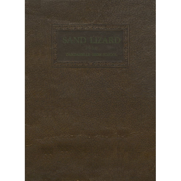 (Custom Reprint) Yearbook: 1930 Dardanelle High School - Sand Lizard Yearbook (Dardanelle, AR)