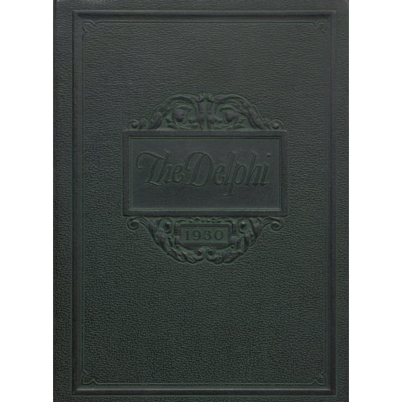 (Custom Reprint) Yearbook: 1930 Jefferson High School - Delphi Yearbook (Delphos, OH)