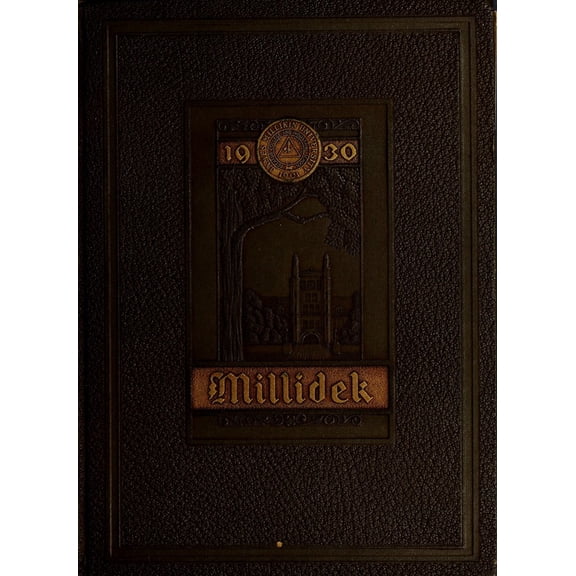 (Custom Reprint) Yearbook: 1930 Millikin University - Millidek Yearbook (Decatur, IL)