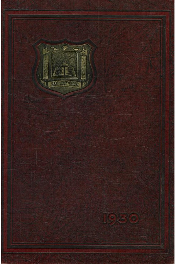 (Custom Reprint) Yearbook: 1930 Richmond High School - Shield Yearbook (Richmond, CA)