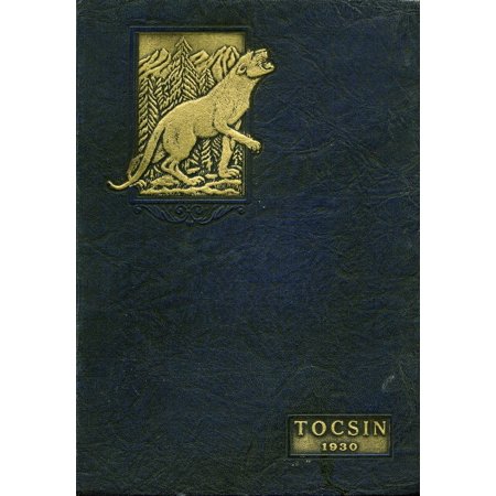 (Custom Reprint) Yearbook: 1930 Santa Clara High School - Tocsin Yearbook (Santa Clara, CA)
