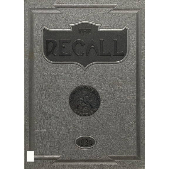 (Custom Reprint) Yearbook: 1930 Western Military Academy - Recall Yearbook (Alton, IL)