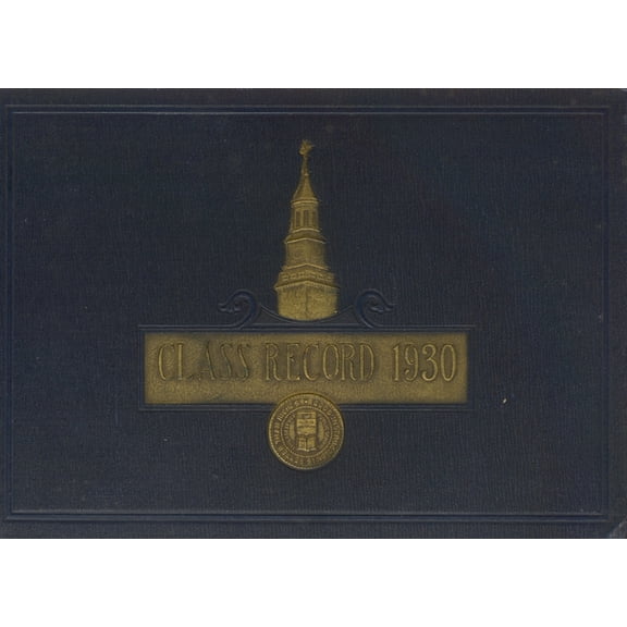 (Custom Reprint) Yearbook: 1930 William Penn Charter School - Class Record Yearbook (Philadelphia, PA)