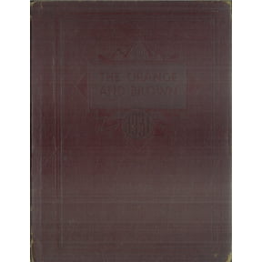 (Custom Reprint) Yearbook: 1931 Abilene High School - Orange and Brown Yearbook (Abilene, KS)