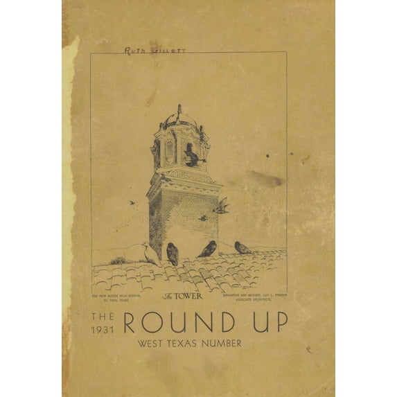 (Custom Reprint) Yearbook: 1931 Austin High School - Round Up Yearbook (El Paso, TX)