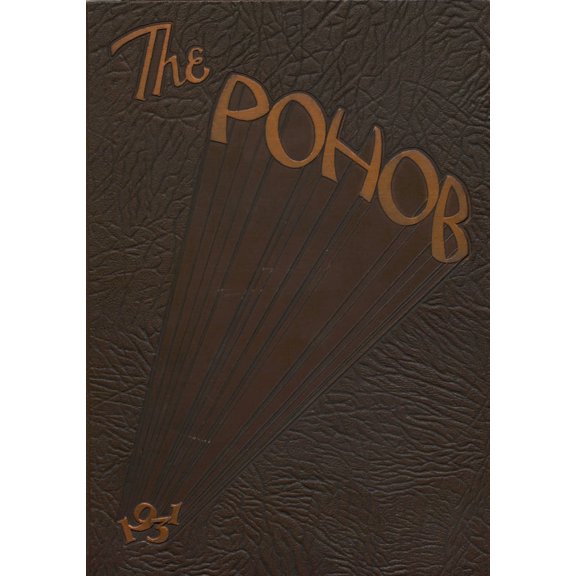 (Custom Reprint) Yearbook: 1931 Elko High School - Pohob Yearbook (Elko, NV)