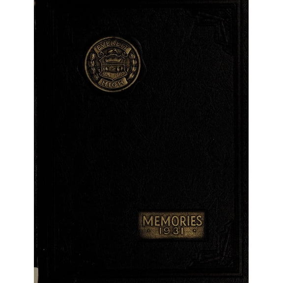 (Custom Reprint) Yearbook: 1931 Everett High School - Memories Yearbook (Everett, MA)