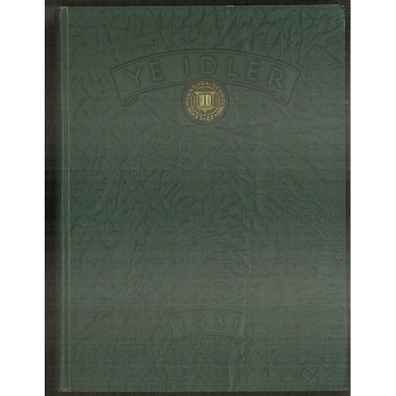 (Custom Reprint) Yearbook: 1931 Mount Ida School - Ye Idler Yearbook (Newton, MA)