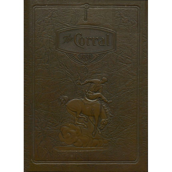 (Custom Reprint) Yearbook: 1931 Odessa High School - Corral Yearbook (Odessa, TX)