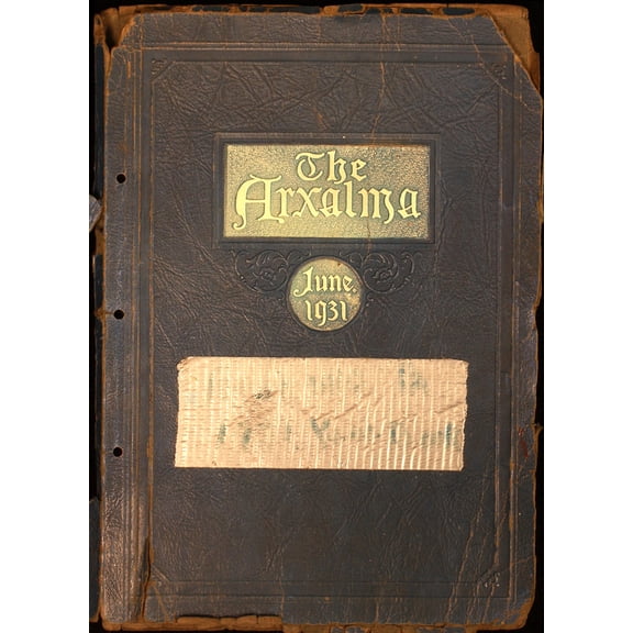(Custom Reprint) Yearbook: 1931 Reading High School - Arxalma Yearbook (Reading, PA)