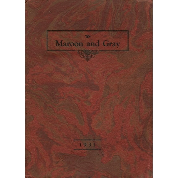 (Custom Reprint) Yearbook: 1931 Rossford High School - R Pride Yearbook (Rossford, OH)