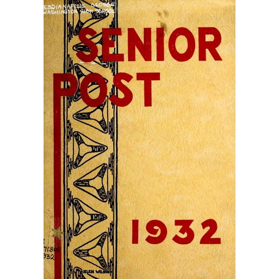 (Custom Reprint) Yearbook: 1932 George Washington High School - Post Yearbook (Indianapolis, IN)