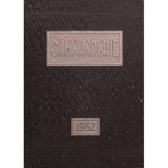 (Custom Reprint) Yearbook: 1932 Greenfield High School - Camaraderie Yearbook (Greenfield, IN)