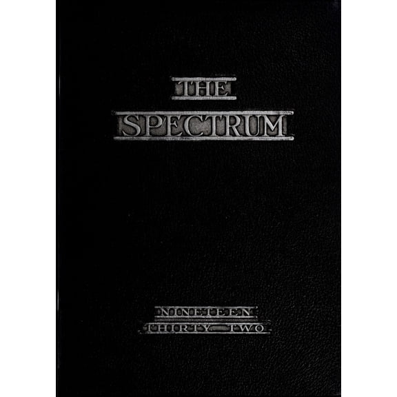 (Custom Reprint) Yearbook: 1932 North Central College - Spectrum Yearbook (Naperville, IL)