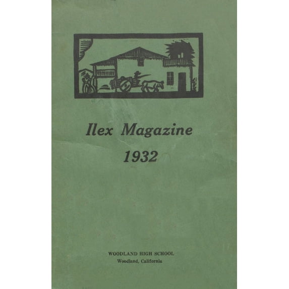(Custom Reprint) Yearbook: 1932 Woodland High School - Ilex Yearbook (Woodland, CA)