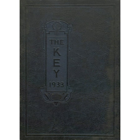 (Custom Reprint) Yearbook: 1933 Angola High School - Key Yearbook (Angola, IN)