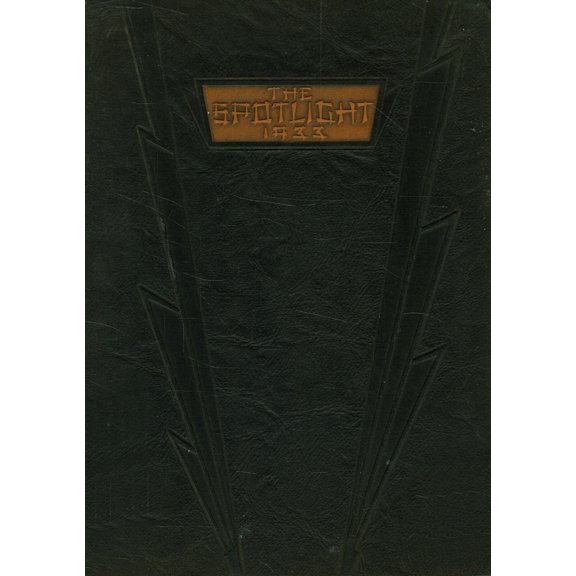 (Custom Reprint) Yearbook: 1933 Barium Springs High School - Spotlight Yearbook (Barium Springs, NC)