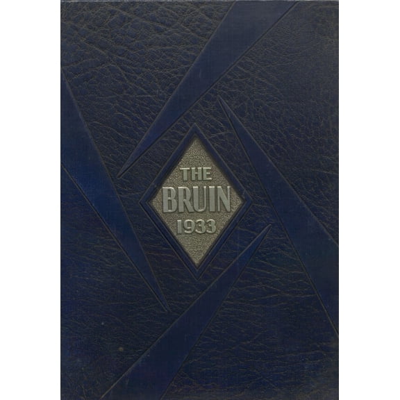 (Custom Reprint) Yearbook: 1933 Bolton High School - Bruin Yearbook (Alexandria, LA)