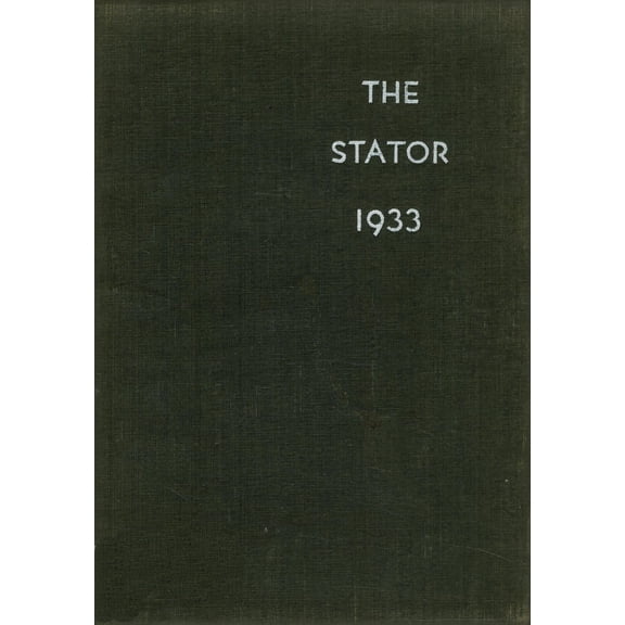 (Custom Reprint) Yearbook: 1933 Corning Free Academy - Stator Yearbook (Corning, NY)