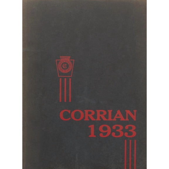 (Custom Reprint) Yearbook: 1933 Corry Area High School - Corrian Yearbook (Corry, PA)