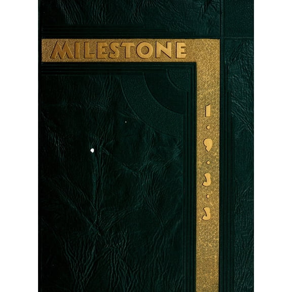(Custom Reprint) Yearbook: 1933 Eastern Kentucky University - Milestone Yearbook (Richmond, KY)