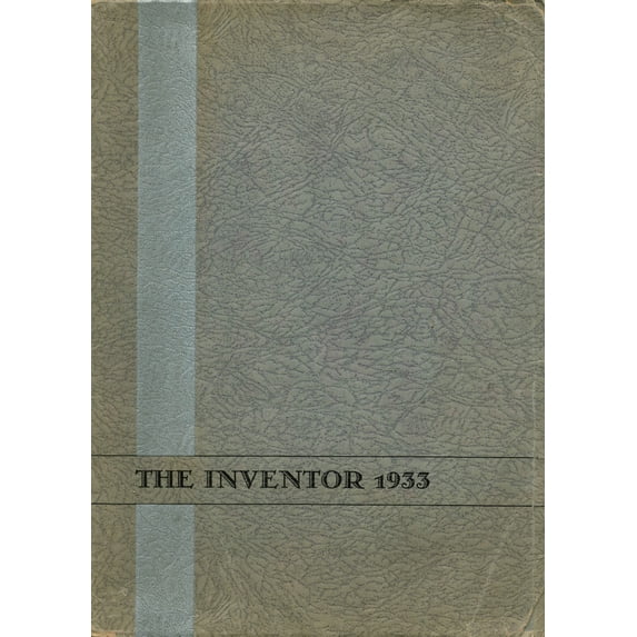 (Custom Reprint) Yearbook: 1933 Edison High School - Inventor Yearbook (Fresno, CA)