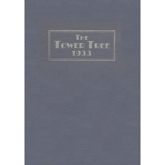 (Custom Reprint) Yearbook: 1933 Greensburg High School - Tower Tree Yearbook (Greensburg, IN)