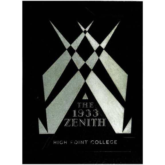 (Custom Reprint) Yearbook: 1933 High Point University - Zenith Yearbook (High Point, NC)