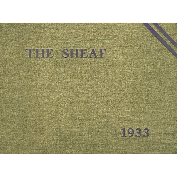 (Custom Reprint) Yearbook: 1933 Mount St Joseph Academy - Sheaf Yearbook (Philadelphia, PA)