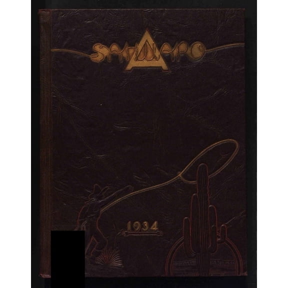 (Custom Reprint) Yearbook: 1934 Arizona State University - Sun Devil Spark / Sahuaro Yearbook (Tempe, AZ)