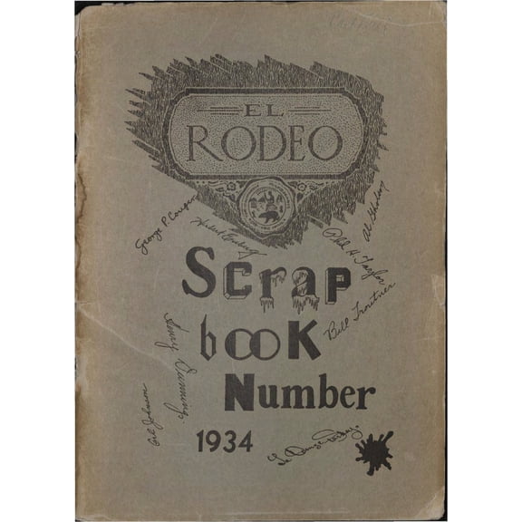 (Custom Reprint) Yearbook: 1934 Cal State Polytechnic College - El Rodeo Yearbook (San Luis Obispo, CA)