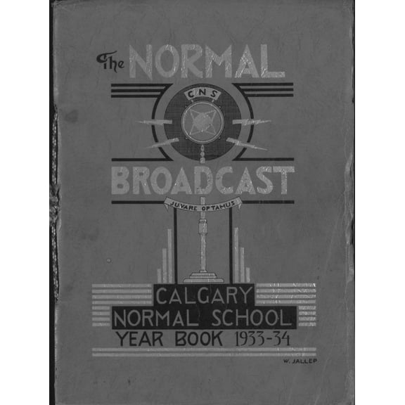 (Custom Reprint) Yearbook: 1934 Calgary Normal School - Chinook Yearbook (Calgary, Alberta Canada)